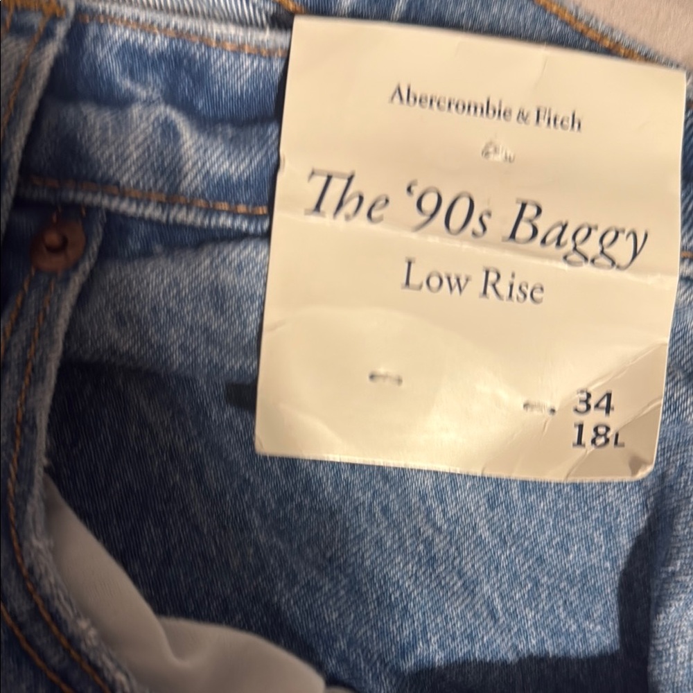 Abercrombie Blue Jeans - Picture 3 of 5